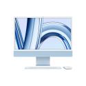 iMac Apple M 59,7 cm (23.5") 4480 x 2520 Pixeles 8 GB 256 GB SSD PC todo en uno macOS Sonoma Wi-Fi 6E (802.11ax) Azul