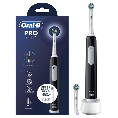 Oral-B Pro Series 1 Adulto Cepillo de dientes oscilante Negro, Blanco