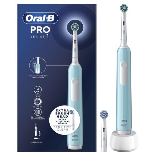 Oral-B Pro Series 1 Adulto Cepillo de dientes oscilante Azul, Blanco