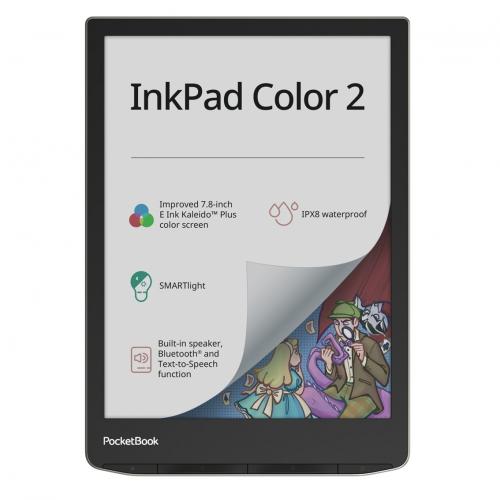 PocketBook InkPad Color 2 Libro Electrónico 7.8" 32GB Luna Plata