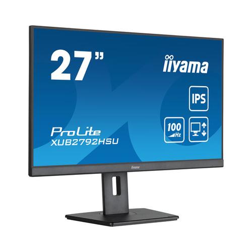 iiyama XUB2792HSU-B6 pantalla para PC 68,6 cm (27") 1920 x 1080 Pixeles Full HD LED Negro