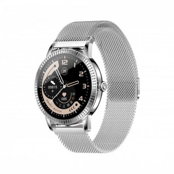 34157071 Relojes inteligentes y deportivos 2,54 cm (1") IPS 26 mm Negro, Blanco