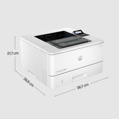 HP LaserJet Pro Impresora 4002dn, Estampado, Impresión a doble cara; Velocidades rápidas de salida de la primera página; Energét