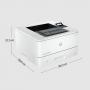HP LaserJet Pro Impresora HP 4002dwe, Blanco y negro, Impresora para Pequeñas y medianas empresas, Estampado, Conexión inalámbri
