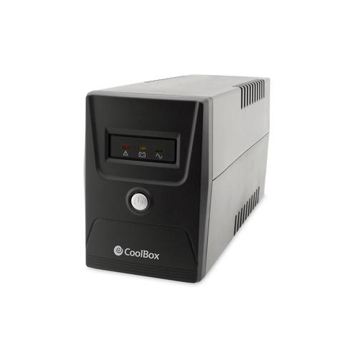 CoolBox SAI Guardian 3 600VA sistema de alimentación ininterrumpida (UPS) En espera (Fuera de línea) o Standby (Offline) 0,6 kVA