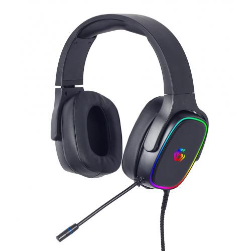 GHS-SANPO-S300 auricular y casco Auriculares Alámbrico Diadema Juego USB tipo A Negro