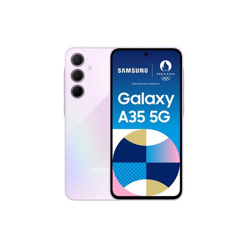Samsung Galaxy A35 5G 16,8 cm (6.6") SIM doble Android 14 USB Tipo C 8 GB 256 GB 5000 mAh Lila