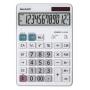 Sharp EL-340W calculadora Escritorio Pantalla de calculadora Blanco