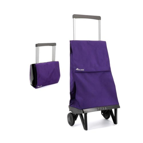 PLE001 bolsa de compras Púrpura Bolsa para carrito de la compra