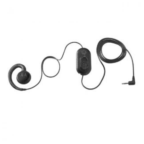HDST-25MM-PTVP-01 auricular y casco Auriculares Alámbrico gancho de oreja Llamadas/Música Negro