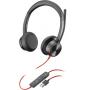 POLY Auriculares USB-A Blackwire 8225