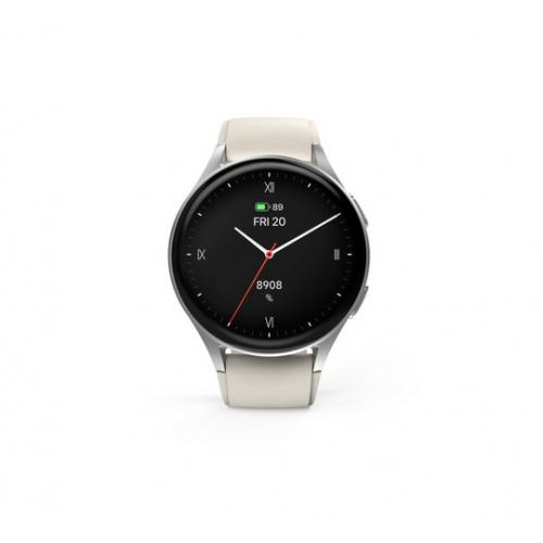 Smartwatch 8900 3,3 cm (1.3") AMOLED 42 mm Digital 466 x 466 Pixeles Pantalla táctil Plata GPS (satélite)