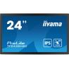 iiyama PROLITE Pizarra de caballete digital 61 cm (24") LED 600 cd / m² Full HD Negro Pantalla táctil