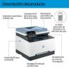 HP Impresora multifunción Color LaserJet Pro 3302sdw, Color, Impresora para Pequeñas y medianas empresas, Impresión, copia, escá