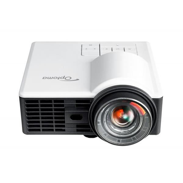 ML1050ST+ videoproyector Short throw projector 1000 lúmenes ANSI DLP WXGA (1280x800) 3D Negro, Blanco - Imagen 1