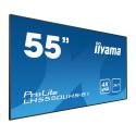 iiyama LH5550UHS-B1 pantalla de señalización 139,7 cm (55") LED 4K Ultra HD Pared de vídeo Negro
