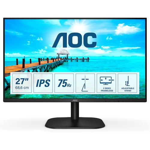 AOC 27B2H pantalla para PC 68,6 cm (27") 1920 x 1080 Pixeles Full HD LED Negro