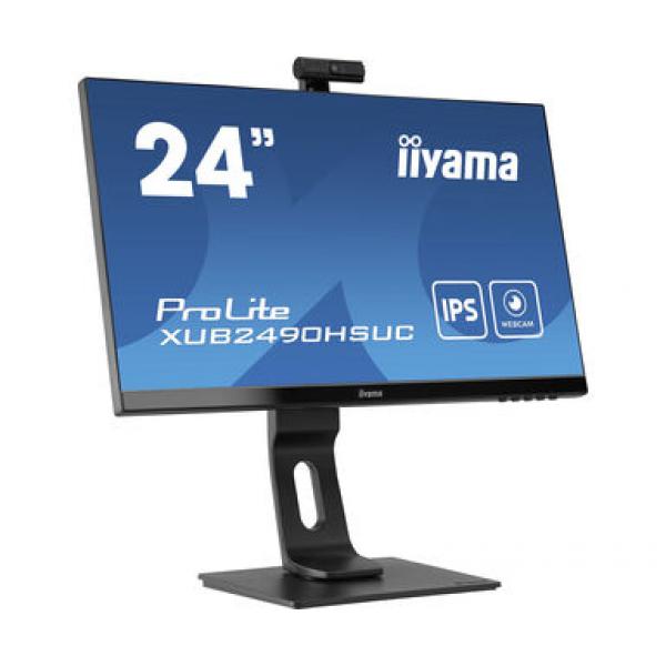 iiyama ProLite XUB2490HSUC-B1 pantalla para PC 60,5 cm (23.8") 1920 x 1080 Pixeles Full HD Negro - Imagen 1