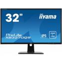 iiyama ProLite XB3270QS-B1 pantalla para PC 80 cm (31.5") Wide Quad HD LED Plana Negro