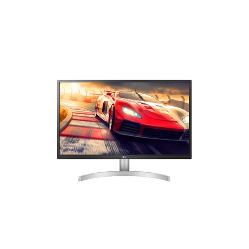 LG 27UL500-W pantalla para PC 68,6 cm (27") 4K Ultra HD LED Plana Mate Plata