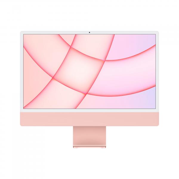iMac 61 cm (24") 4480 x 2520 Pixeles Apple M 8 GB 512 GB SSD PC todo en uno macOS Big Sur Wi-Fi 6 (802.11ax) Rosa - Imagen 1