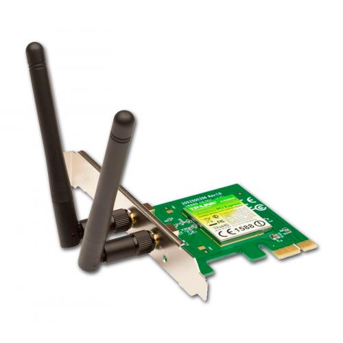 TP-Link Tarjeta Wireless WI-FI PCIe Tarjeta TP-Link Wireless N PCI Expess 300 Mbps - Imagen 1