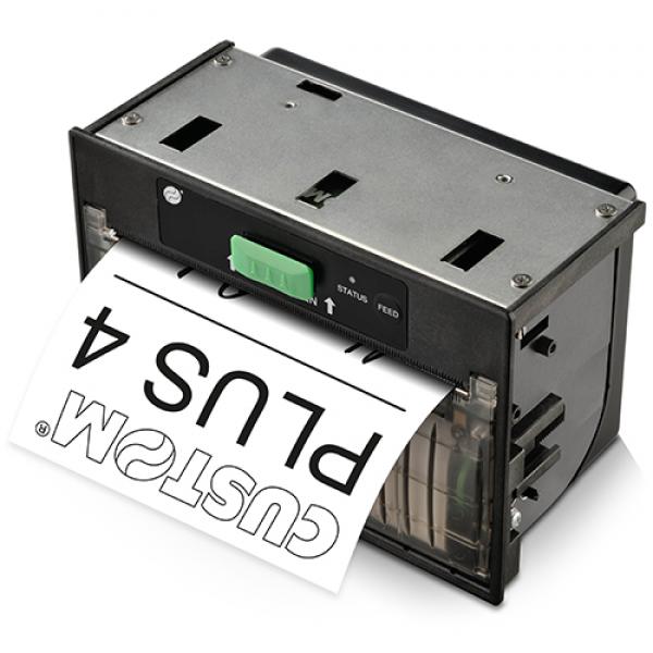 PLUS4 impresora de etiquetas Transferencia térmica 204 x 204 DPI Alámbrico - Imagen 1