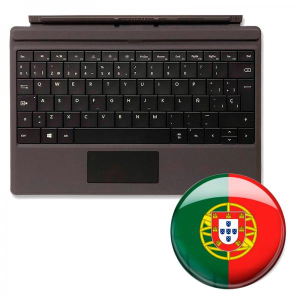 Teclado Surface 3 PortuguésFunda/Teclado Portugués para MICROSOFT Surface 3 (Sólo Valida para Surface 3 / No sirve para la S