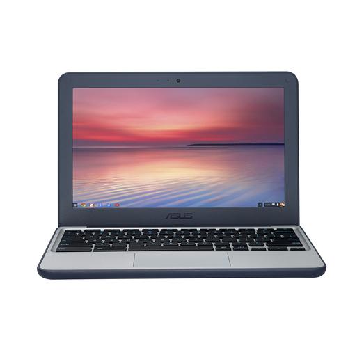 ASUS Chromebook C202XA-GJ0035 - Portátil 11.6" HD (MediaTek M8173C, 4GB RAM, 32GB eMMC, PowerVR GX6250, Chrome OS) Azul - Teclad