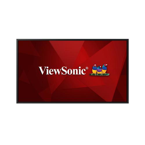 Viewsonic CDE4320 pantalla de señalización Pantalla plana para señalización digital 109,2 cm (43") IPS 4K Ultra HD Negro Procesa