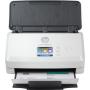 HP Scanjet Pro N4000 snw1 Escáner alimentado con hojas 600 x 600 DPI A4 Negro, Blanco - Imagen 1