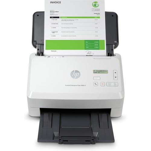 HP Scanjet Enterprise Flow 5000 s5 Escáner alimentado con hojas 600 x 600 DPI A4 Blanco - Imagen 1