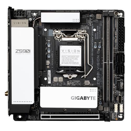 Gigabyte Z590I VISION D placa base Intel Z590 Express LGA 1200 mini ITX