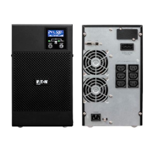 Eaton 9E 2000I sistema de alimentación ininterrumpida (UPS) Doble conversión (en línea) 2000 VA 1600 W 6 salidas AC - Imagen 1
