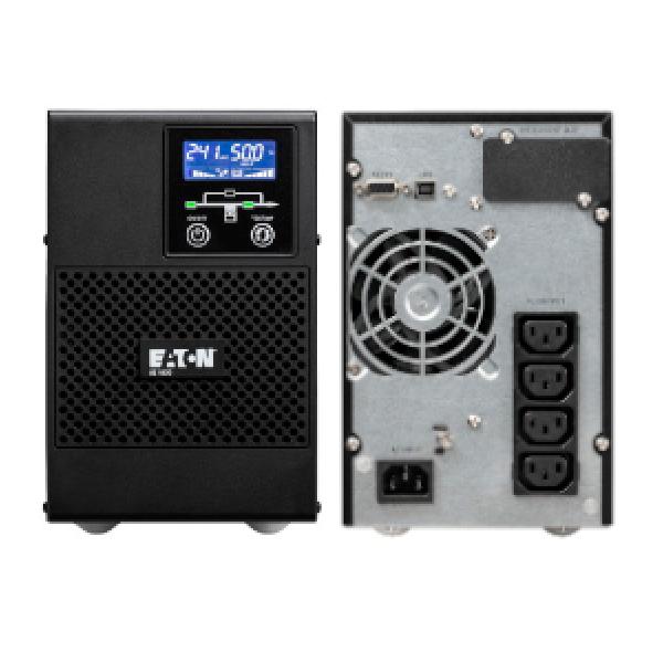 Eaton 9E 1000i - Aut. 15 min. sistema de alimentación ininterrumpida (UPS) Doble conversión (en línea) 1000 VA 800 W 4 salidas A