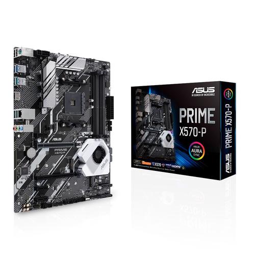 ASUS Prime X570-P placa base Zócalo AM4 ATX AMD X570