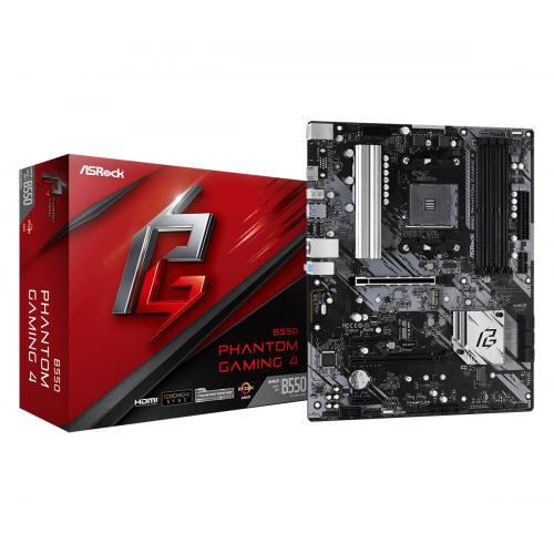 B550 Phantom Gaming 4 AMD B550 Zócalo AM4 ATX - Imagen 1