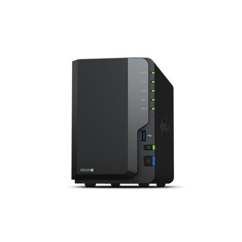 DiskStation DS220+ servidor de almacenamiento NAS Compacto Ethernet Negro J4025 - Imagen 1