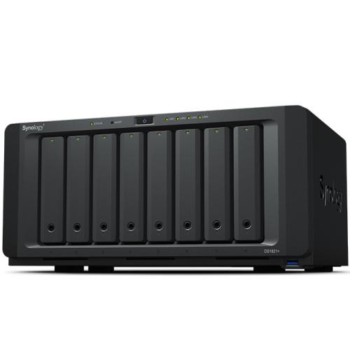 DiskStation DS1821+ servidor de almacenamiento NAS Torre Ethernet Negro V1500B - Imagen 1
