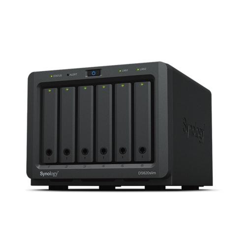 DiskStation DS620SLIM servidor de almacenamiento J3355 Ethernet Escritorio Negro NAS