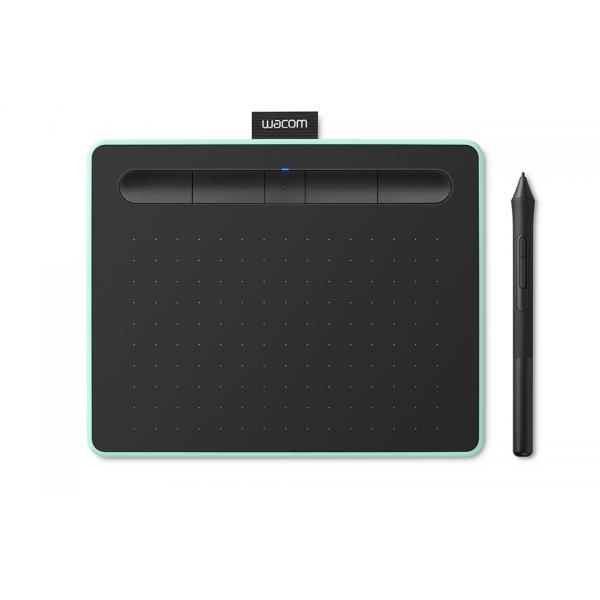 Intuos M Bluetooth tableta digitalizadora Negro, Verde 2540 líneas por pulgada 216 x 135 mm USB/Bluetooth - Imagen 1