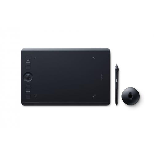 Intuos Pro M South tableta digitalizadora Negro 5080 líneas por pulgada 224 x 148 mm USB/Bluetooth - Imagen 1