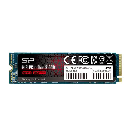 Silicon Power P34A80 M.2 1024 GB PCI Express 3.0 SLC NVMe - Imagen 1