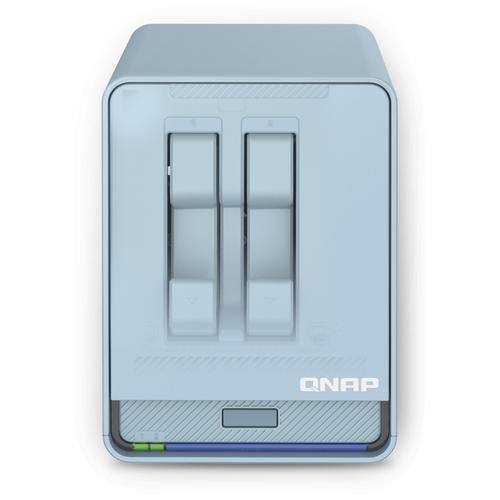 QNAP QMiroPlus-201W NAS Escritorio Ethernet Azul J4125 - Imagen 1