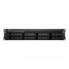 RackStation RS1221+ servidor de almacenamiento NAS Bastidor (2U) Ethernet Negro V1500B