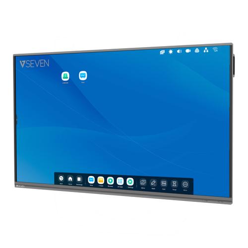 V7 IFP6502- pantalla de señalización 165,1 cm (65") 4K Ultra HD Negro Pantalla táctil - Imagen 1